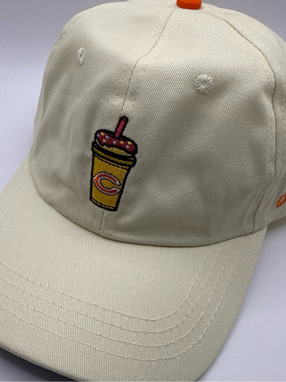 Dunkin' Donuts Chicago Bears x Adjustable One Size Baseball Cap (embroidered)